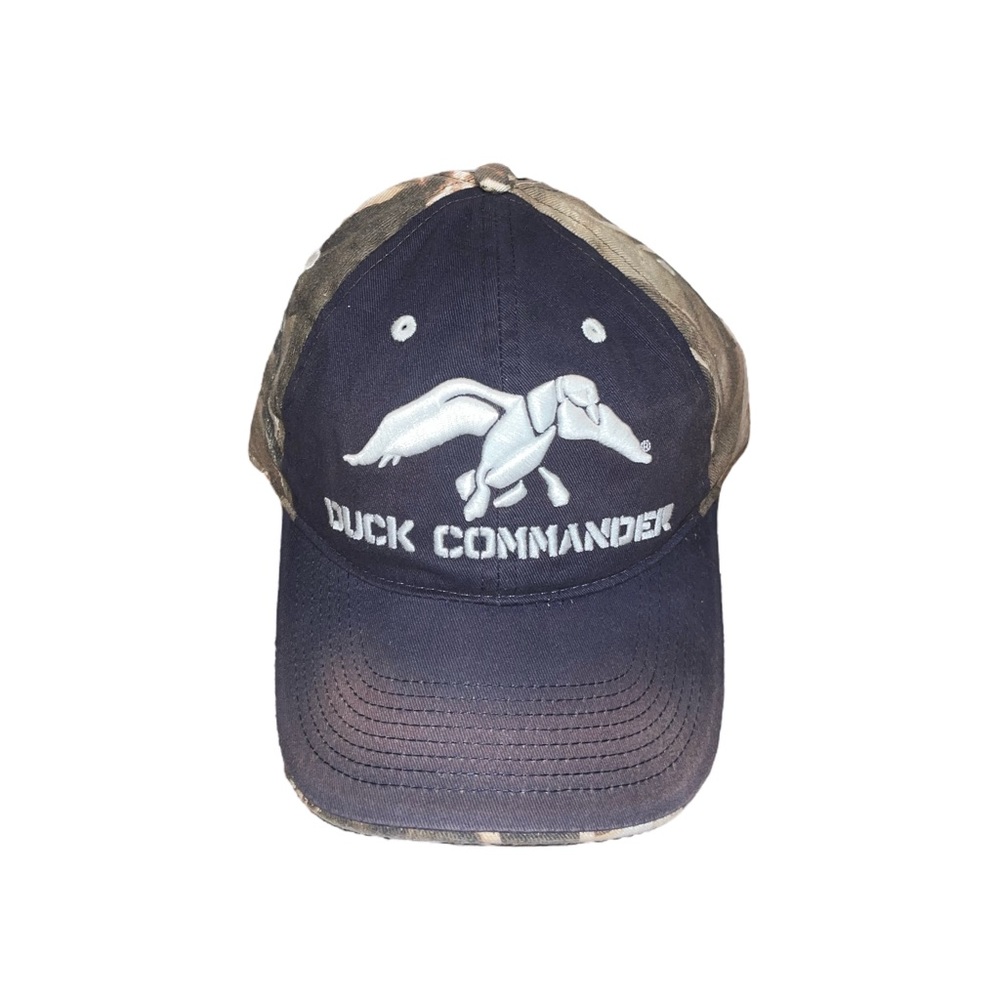 🌟NEW🌟 Duck Commander Faded Blue & Camo Hat